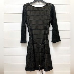 Sharagano Black Dress NWOT